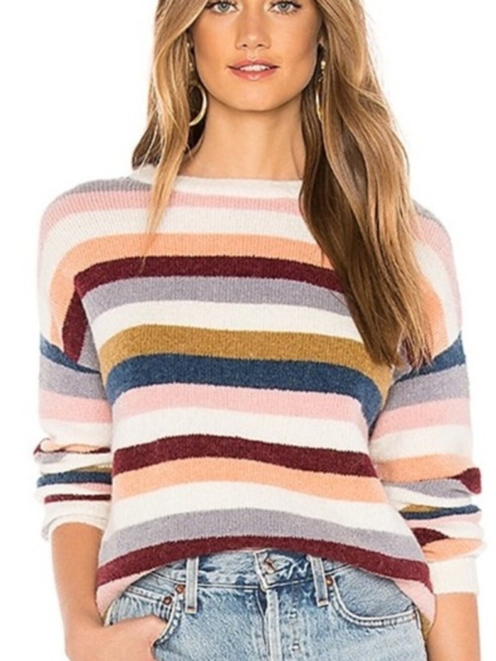 RAILS Tira Sweater | Rainbow Multi | Size L